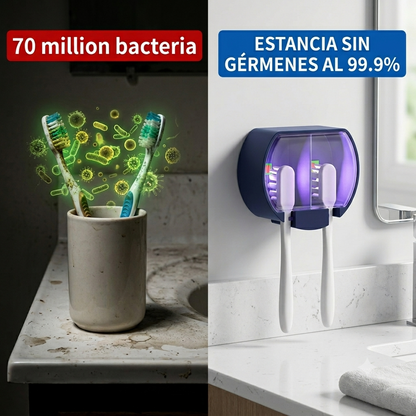 Lumora™ Sterilizador UV para Cepillos de Dientes.